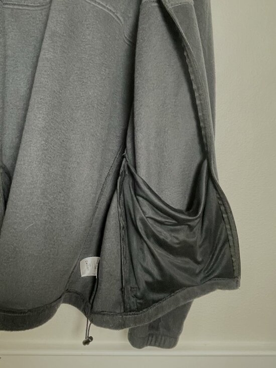 Columbia Men's XL Steens Mountain Full Zip Fleece Jacket Charcoal / Black - Picture 14 of 14